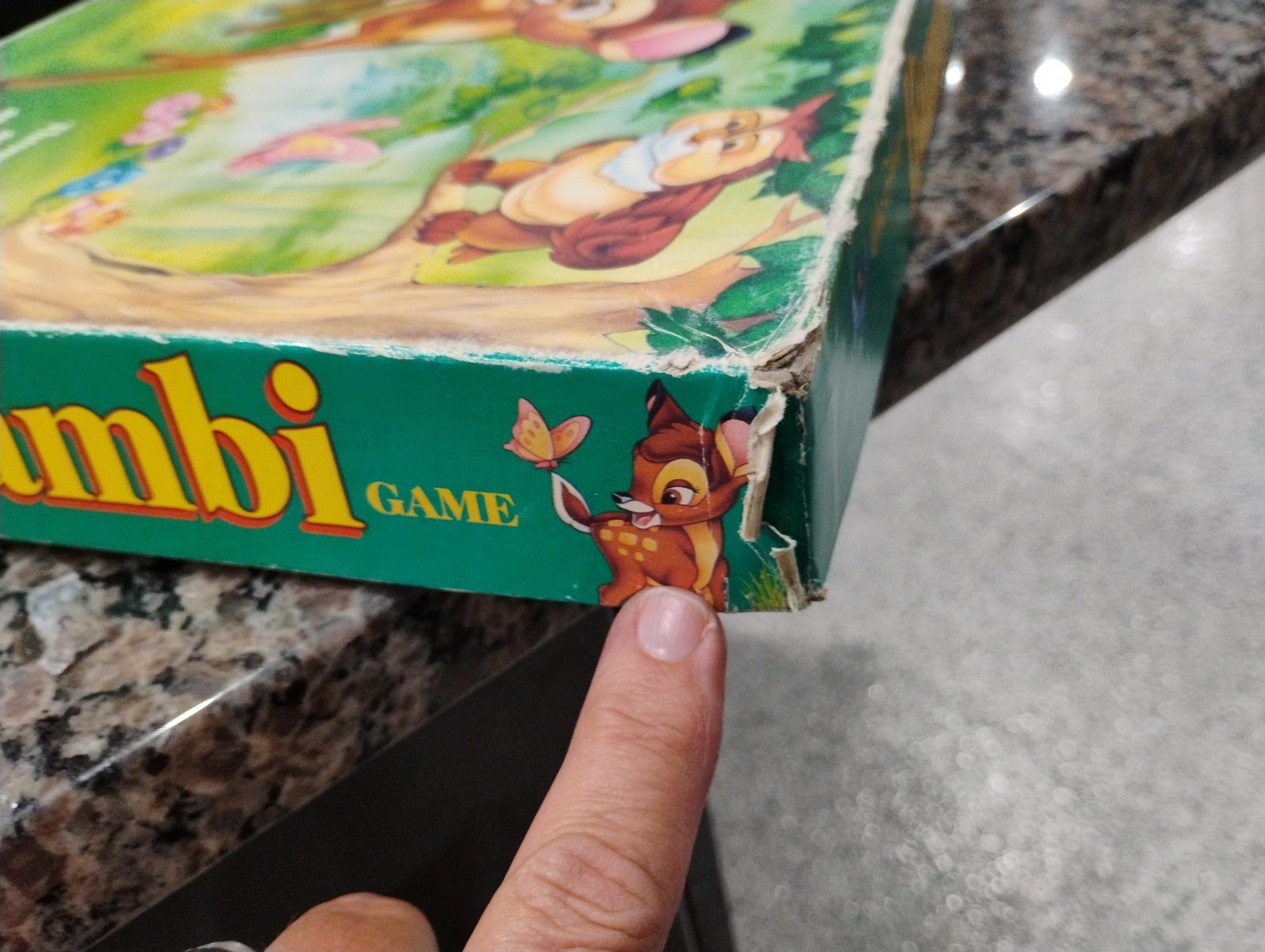 1992 Walt Disney Bambi Board Game