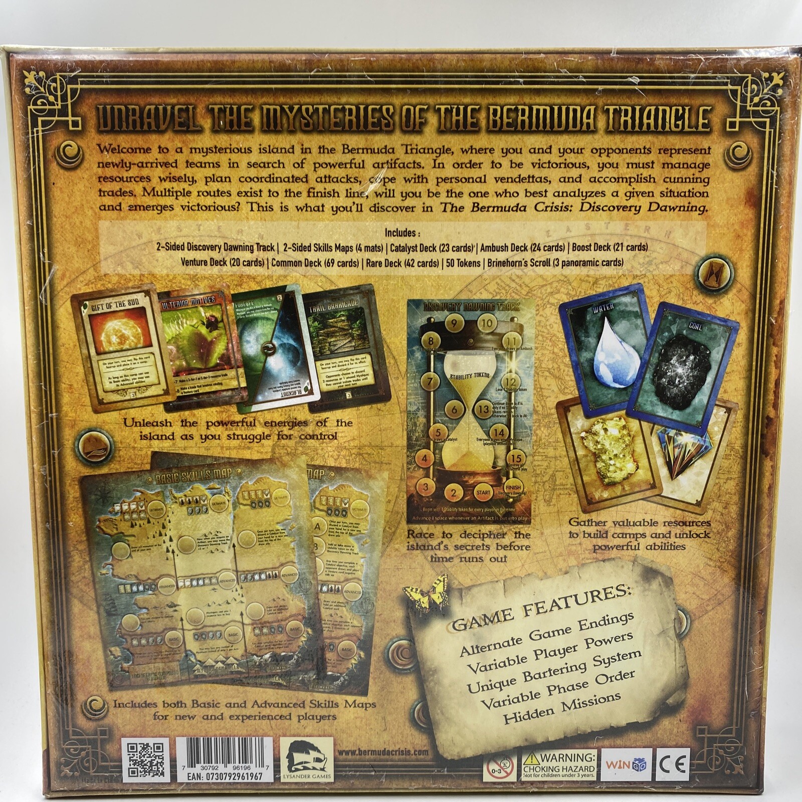 Lysander Bermuda Crisis: Discovery Dawning Brand New Sealed