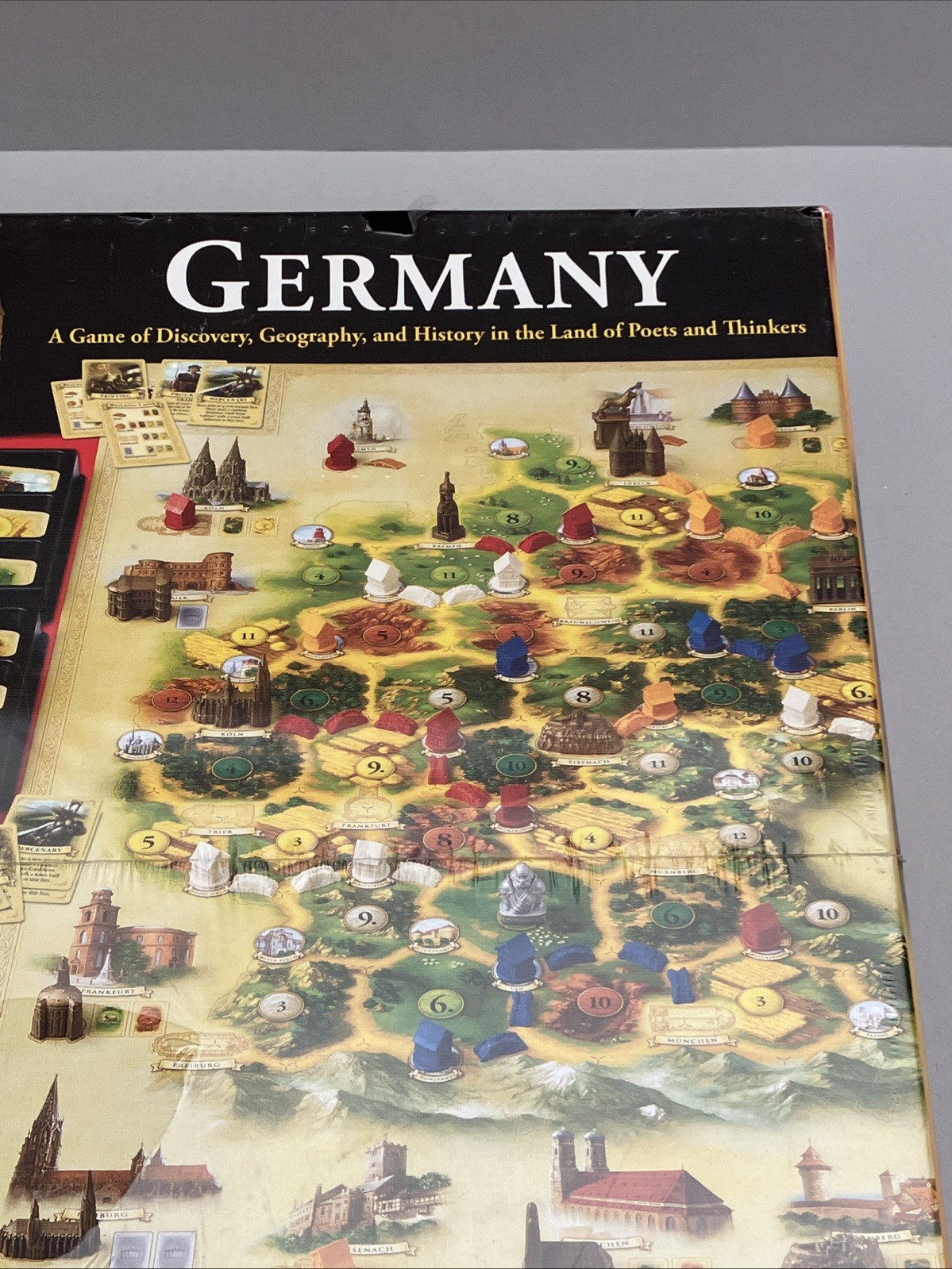 CATAN GEOGRAPHIES 3251 GERMANY Mayfair Games KLAUS TEUBER Out of Print – Sealed!