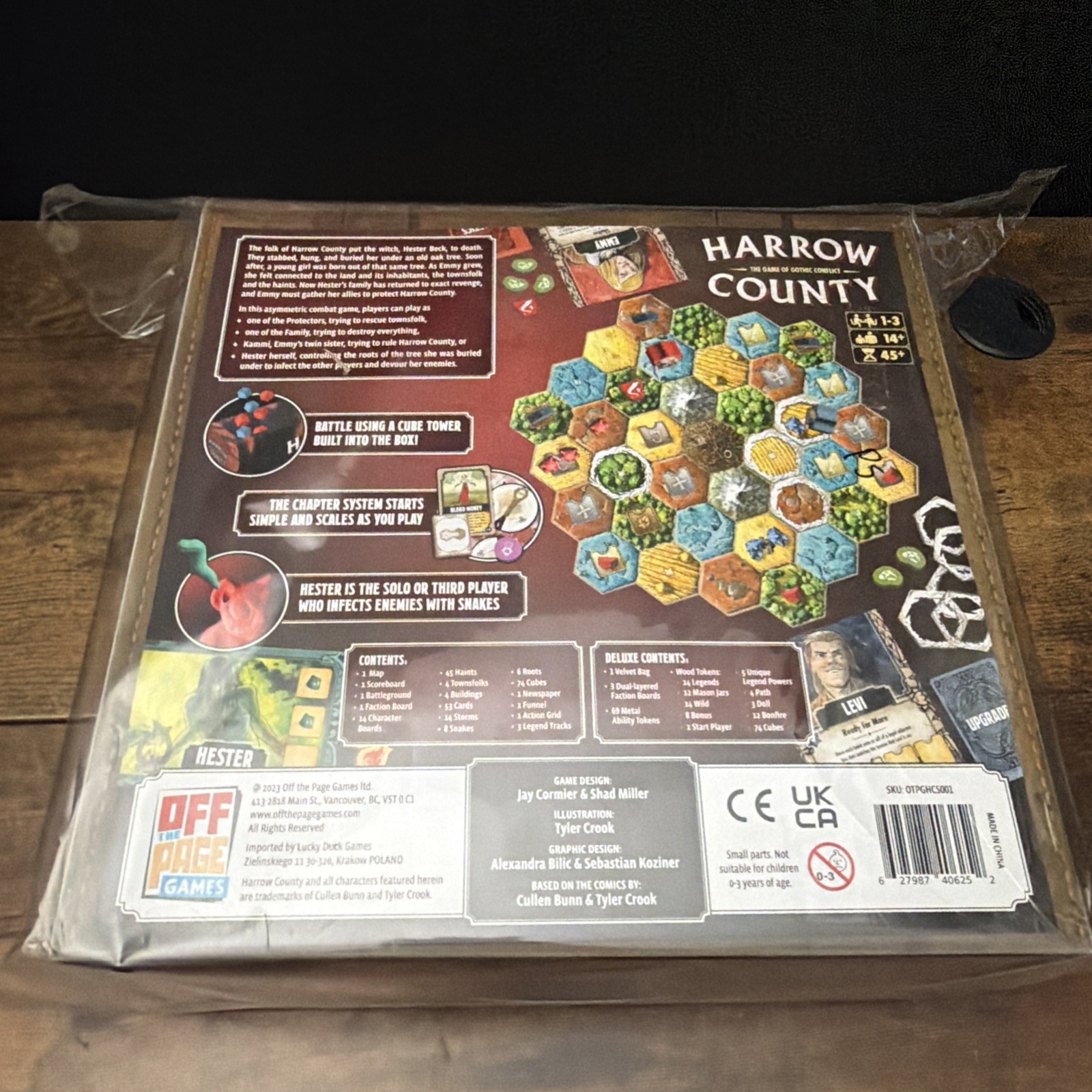 OTP Games Harrow County: The Game of Gothic Conflict Satchel Edition NEW