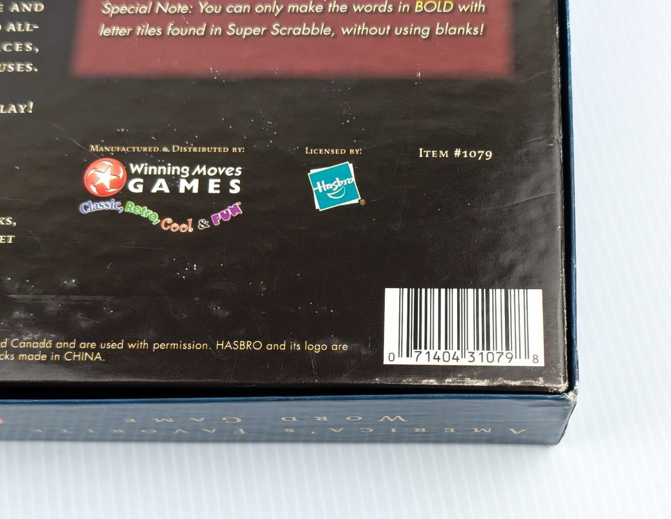 Super Scrabble Board Game by Hasbro – 2004 – 100% COMPLETE with All 200 Tiles!