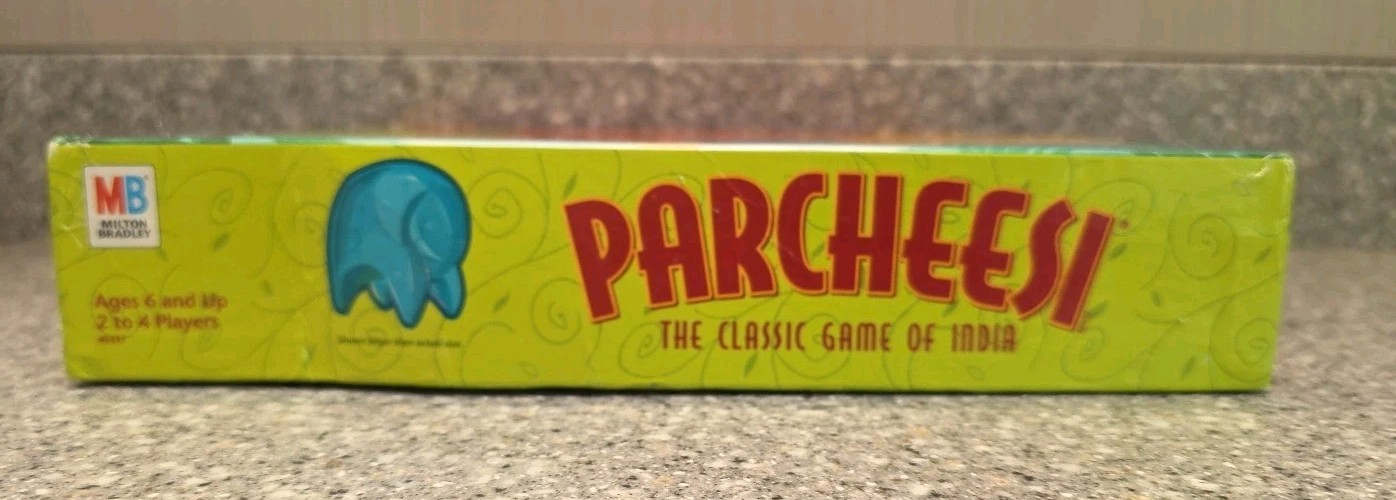Parcheesi Board Game Classic Game Of India 40337 2001 Hasbro Complete