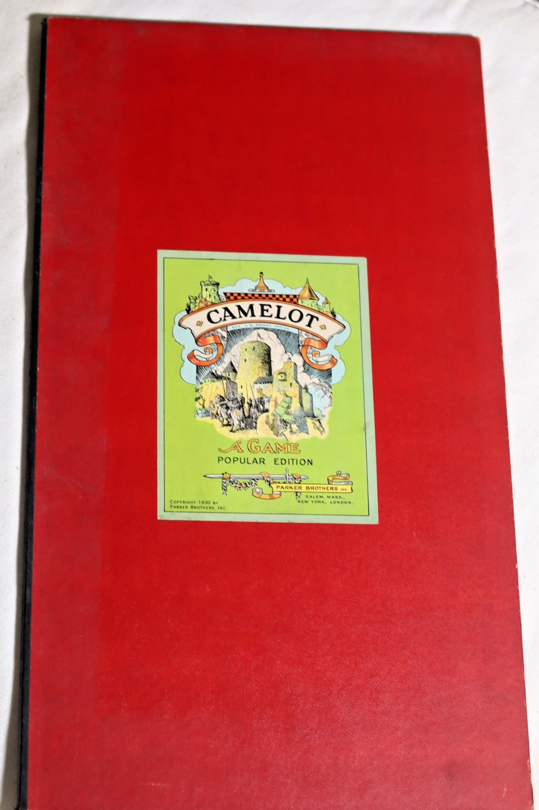 Vintage 1930’s Parker Brothers Camelot Board game Looks Complete
