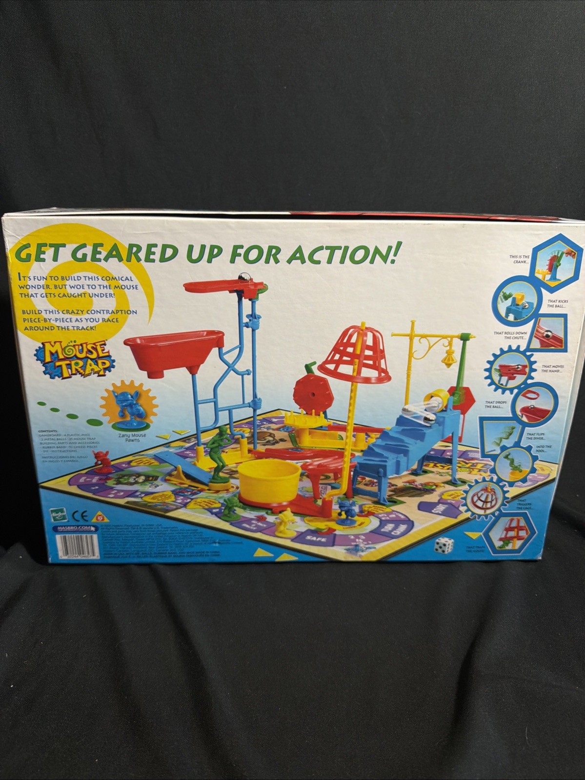 Hasbro 04657 Gaming Mouse Trap Board Game Complete!! 2005