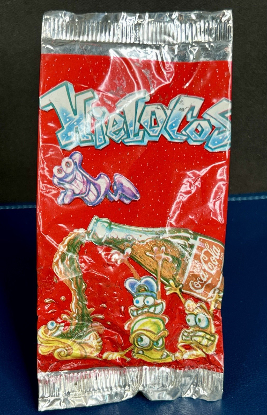 Hielocos Coca-Cola Crazy Bones GoGos Series 1 Red Rare Sealed Variant Pack 1990s