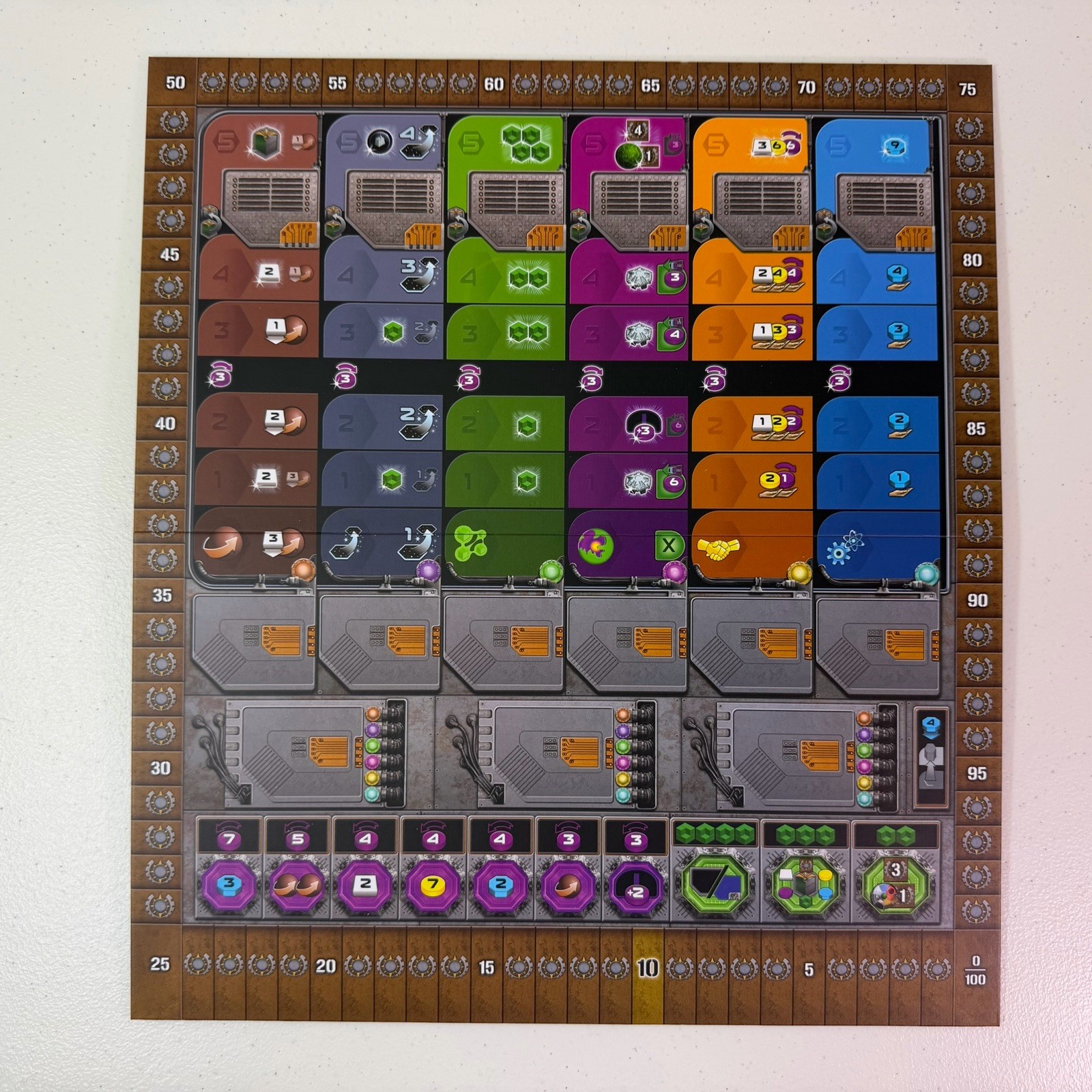Gaia Project Board Game w/Folded Space Insert & Sleeved Cards COMPLETE
