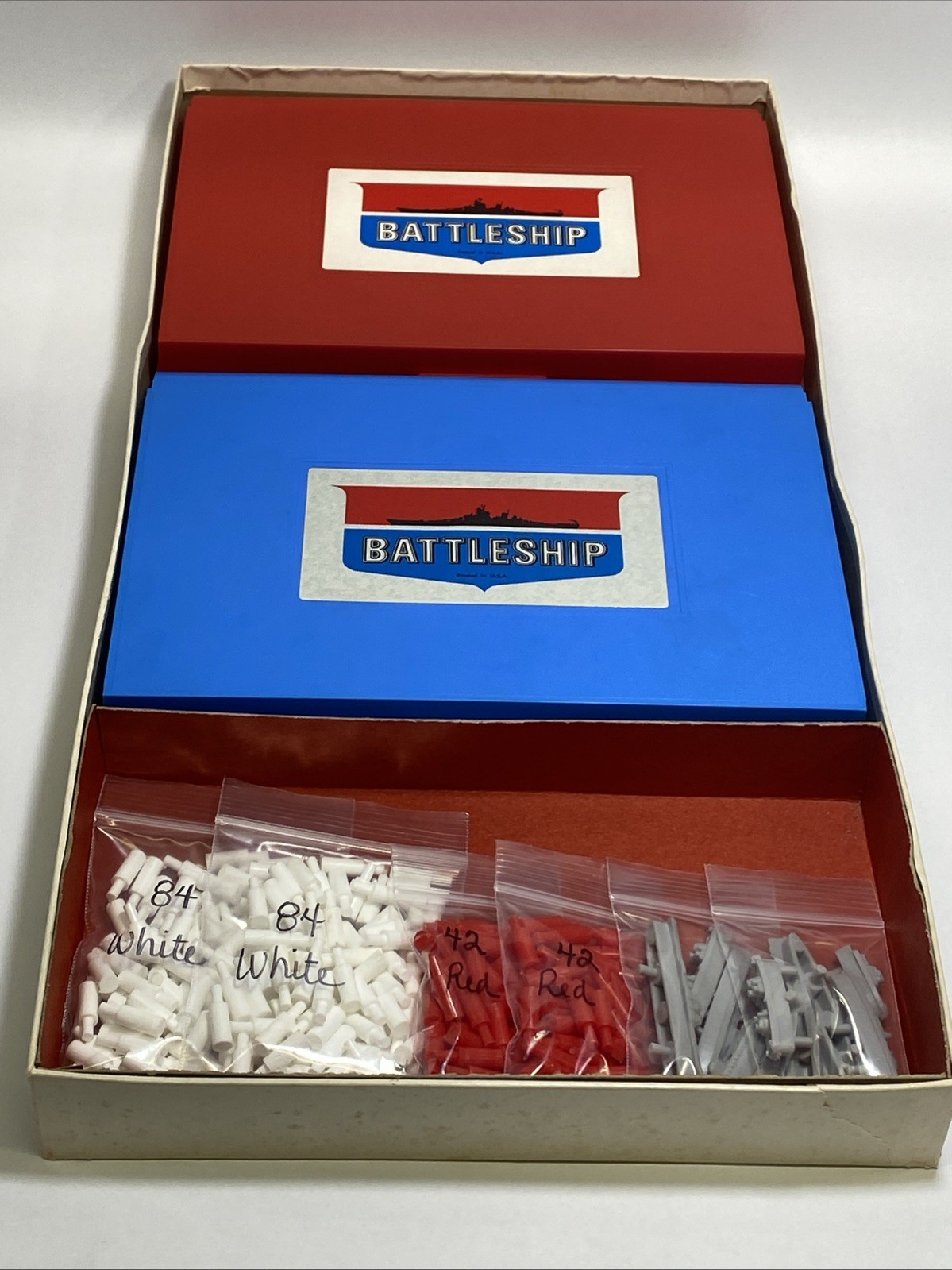 Battleship – Milton Bradley – Classic Naval Strategy Game – Complete – Vtg 1971