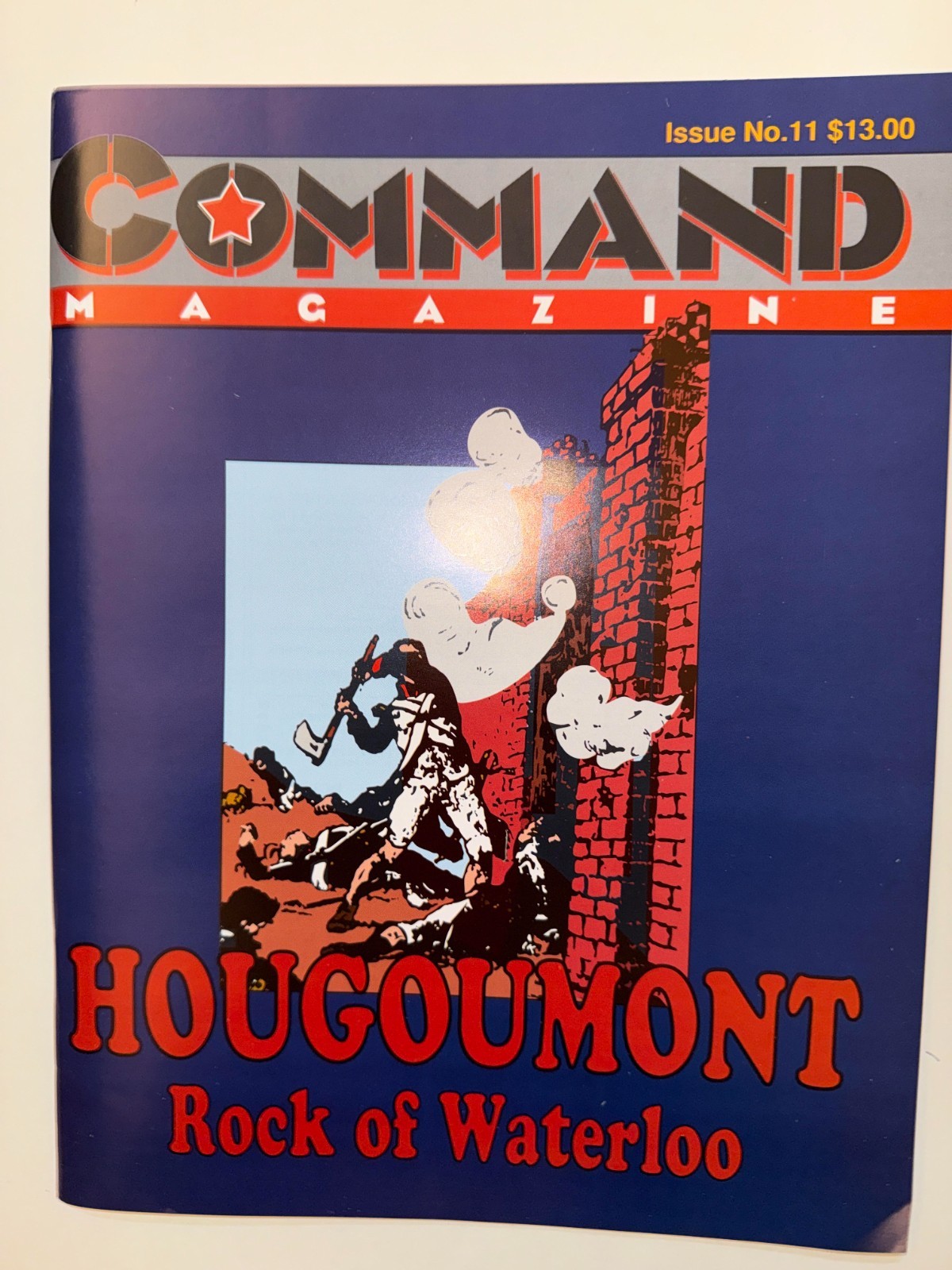Command #11 Hougoumont Rock of Waterloo War Game Unpunched