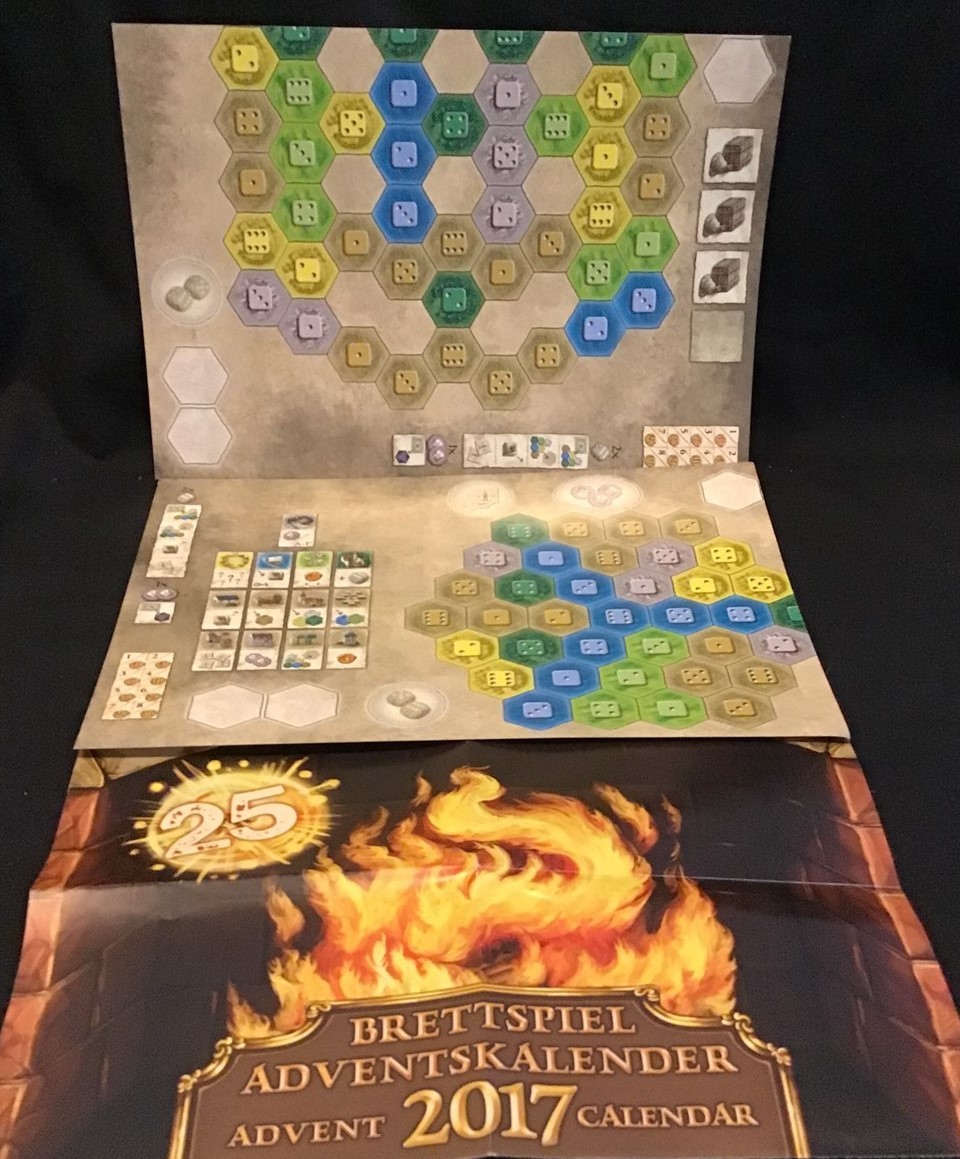 2017 Brettspiel Advent Calendar Promo #25 Castles of Burgundy Exp 9 ~ OEJ