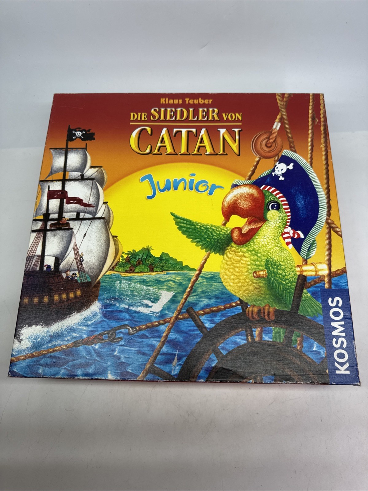 Brettspiel,Kinder,Die Siedler Von Catan Junior,gebraucht,Vintage,Komplett,Kosmos