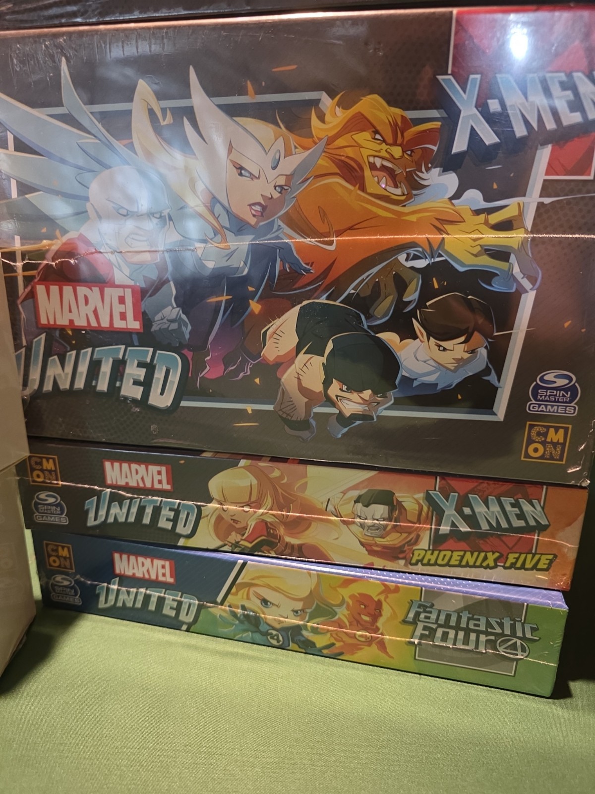 Marvel United X-Men Uncanny Pledge Brand New In Shrink – With Upgrades & Playmat