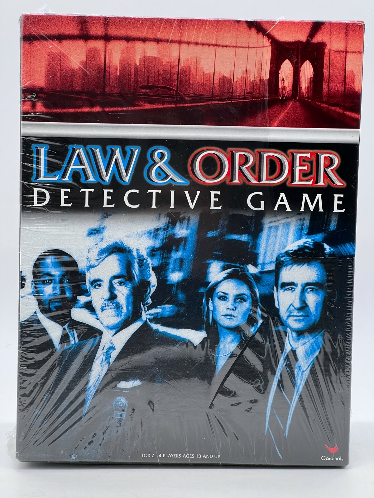 Law & Order Detective Board Game 2-4 Players Ages 13+ Cardinal Games