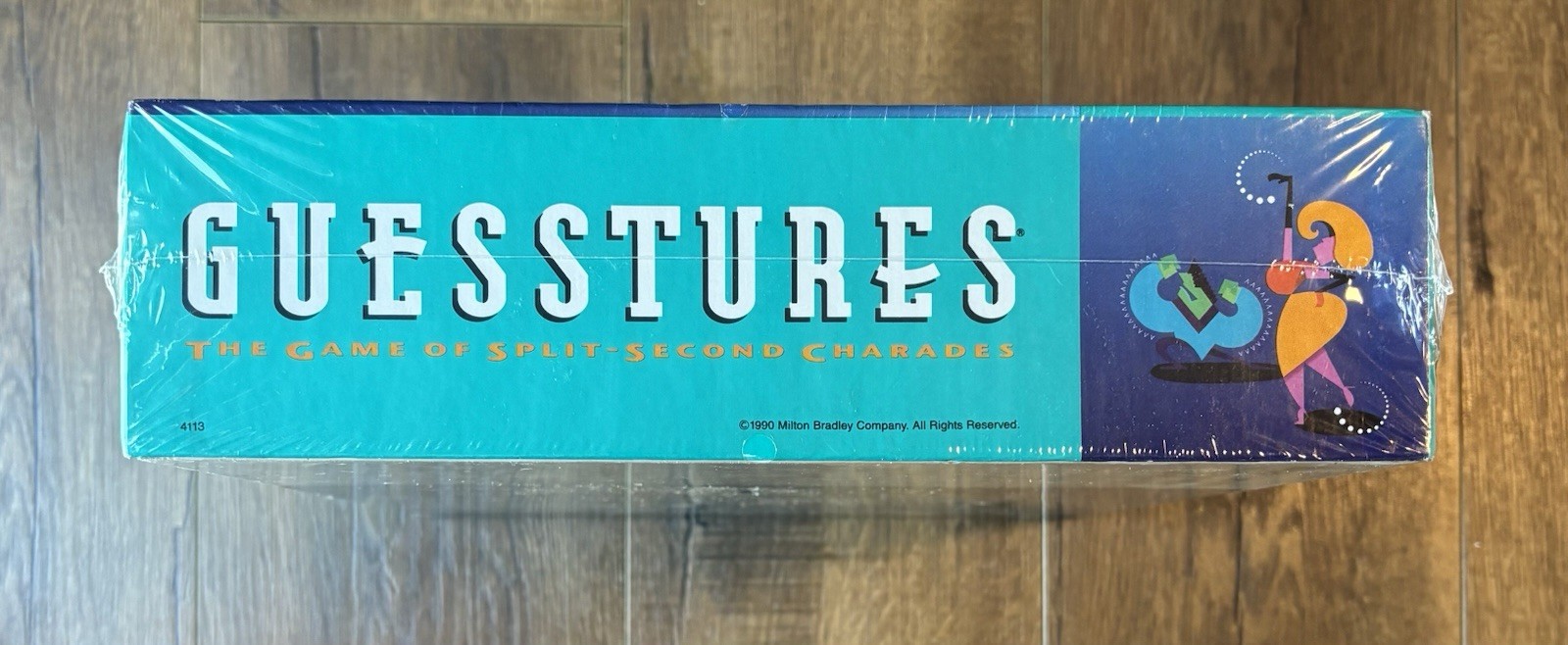 VINTAGE Guesstures SEALED Milton Bradley 1990 Charades Gestures Party