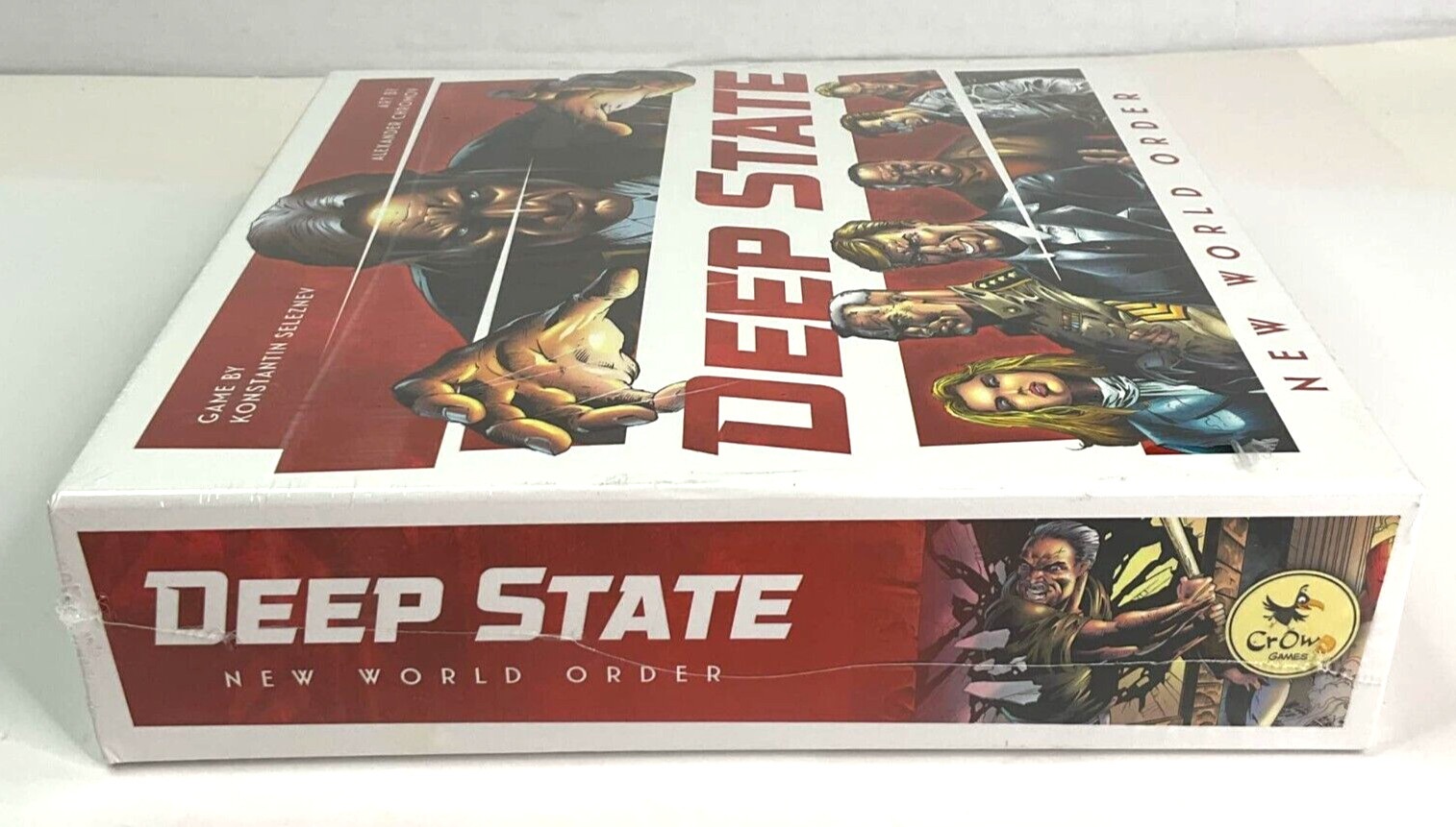 Deep State New World Order Board Game By Crowd Games – NEW