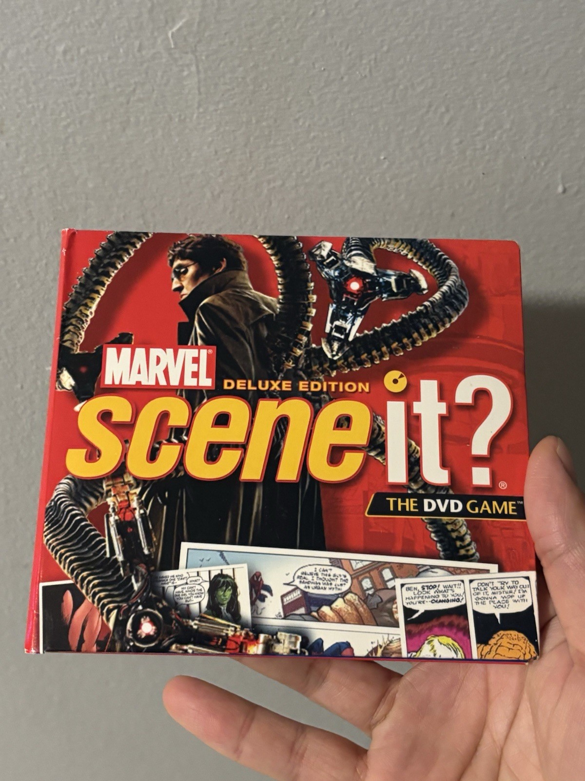 Marvel Scene It Deluxe Edition DVD Game Replacement – 2 Game Discs & Sleeve Case