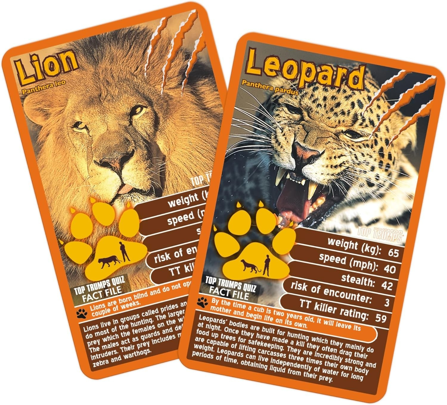 Top Trumps Card Game Predators – Family Games for Kids and Adults – Learning …