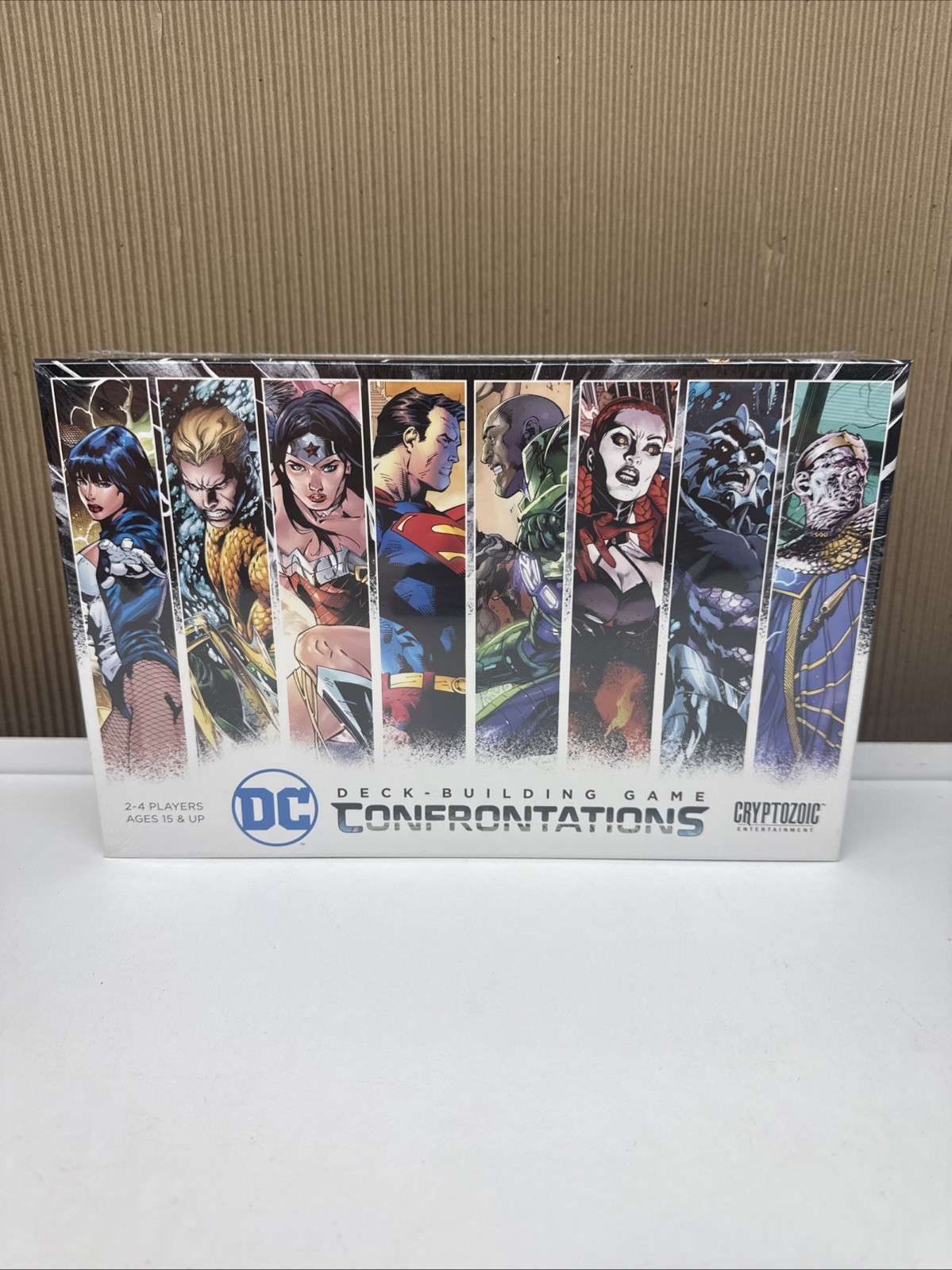 DC Deck-Building Confrontations Card Game – Cryptozoic Strategy Board Game NIS