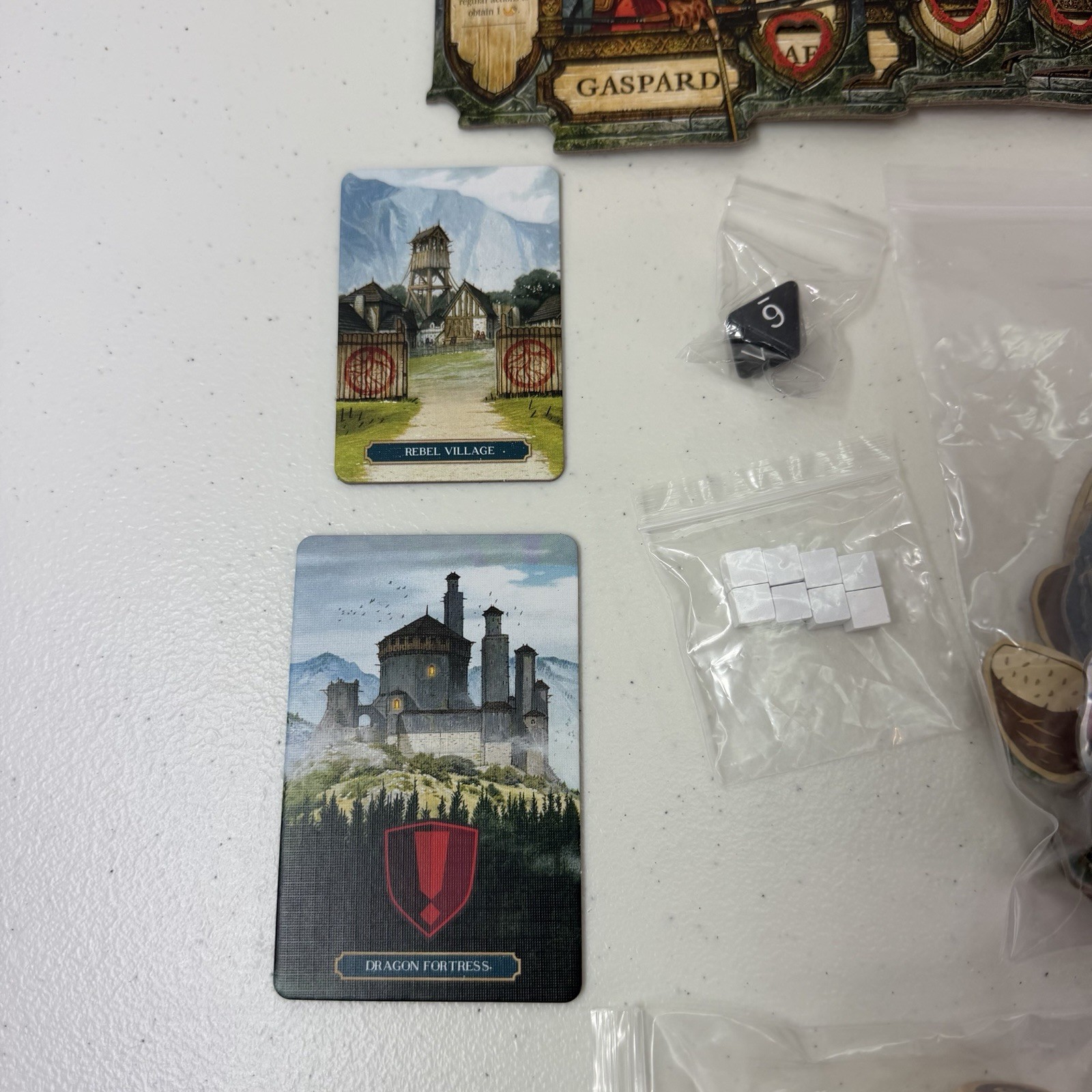 Oltree Board Game Co-Op & Narrative Studio H Rangers Dragon COMPLETE