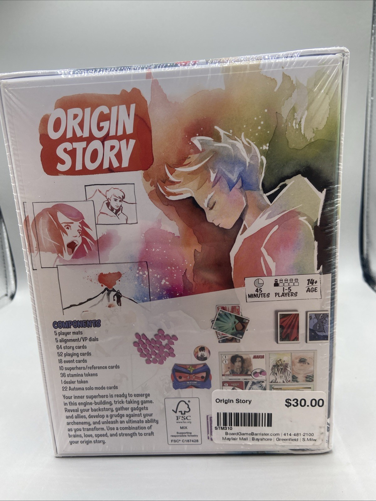 Origin Story – Stonemaier Games – New Sealed