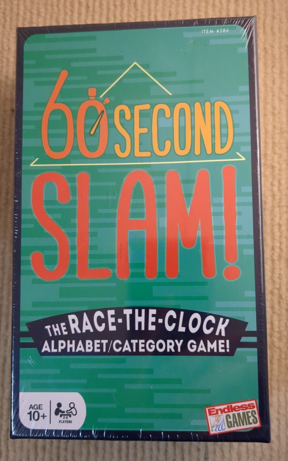 60-Second Slam Card Game – Endless Games New, Sealed