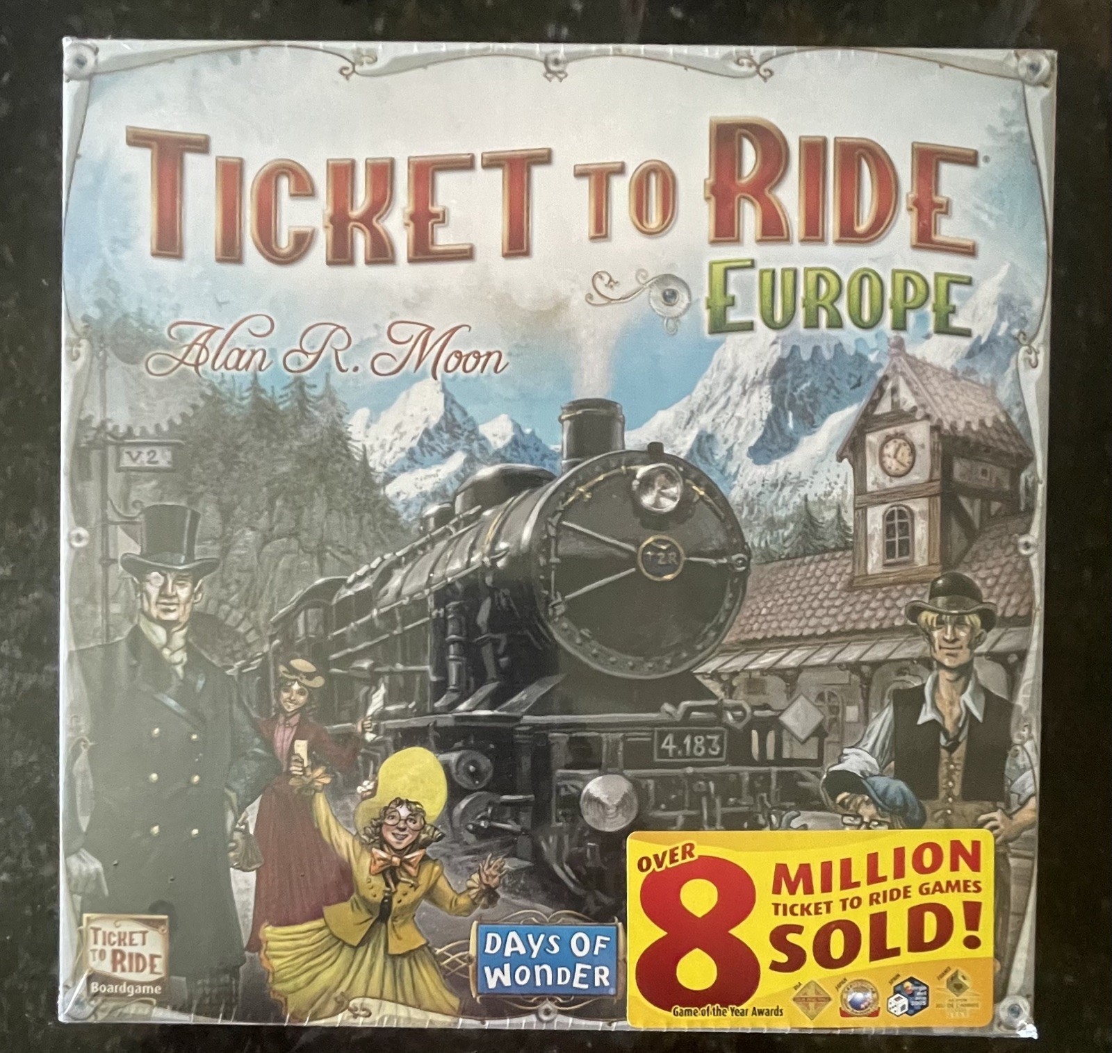 Ticket to Ride Europe Game Train New Sealed in Box EXCELLENT CONDITION
