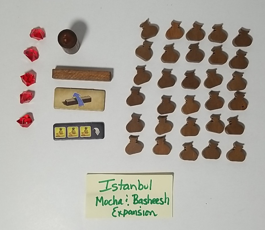 READ – ISTANBUL Base Board Game + Letters & Seals / Mocha & Basheesh Expansions