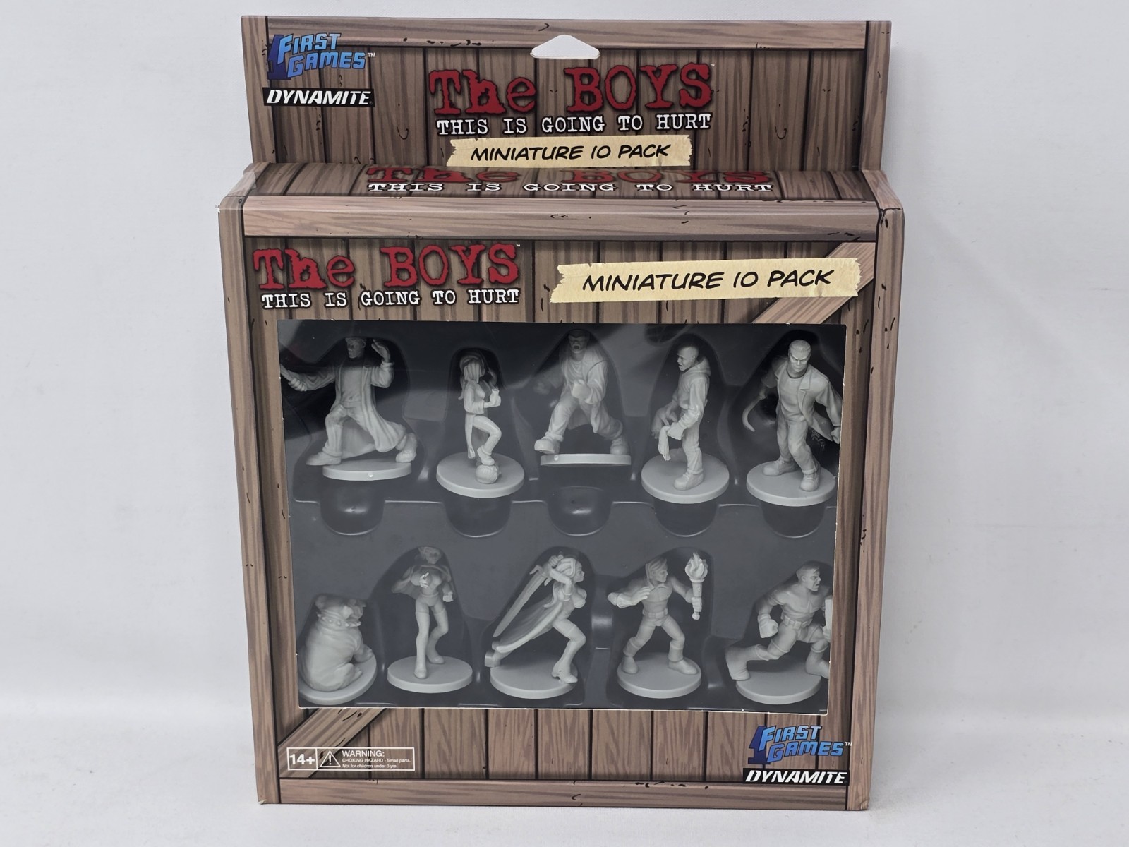 Miniature 10 Pack for The Boys: This Is Going to Hurt Board Game by 1First Games