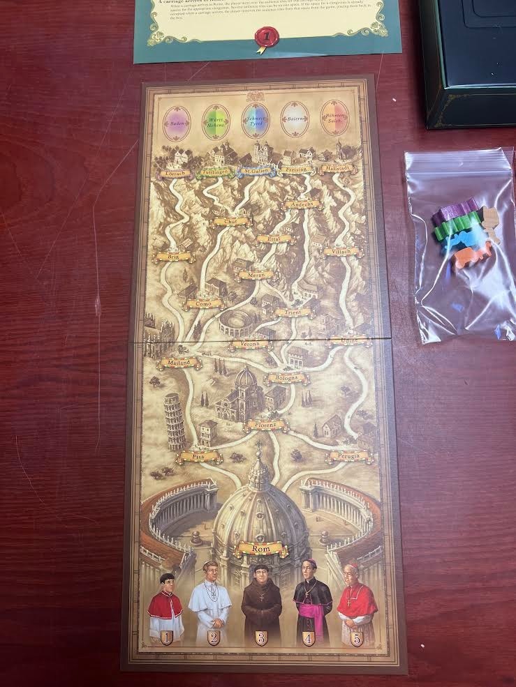 Power and Glory + All Roads Lead to Rome Thurn and Taxis Expansions Rio Grande