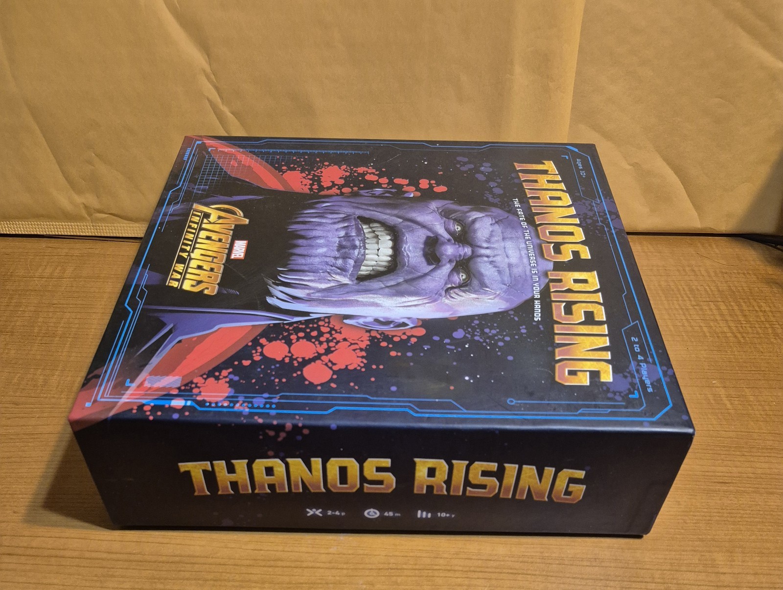Complete Avengers Infinity War Thanos Rising 2018 USAopoly Dice Board Game