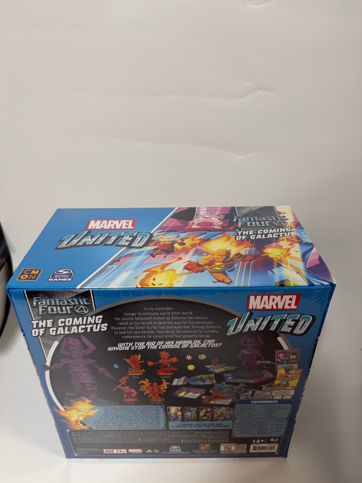 Marvel United Fantastic Four: The Coming Of Galactus Kickstarter New & Sealed