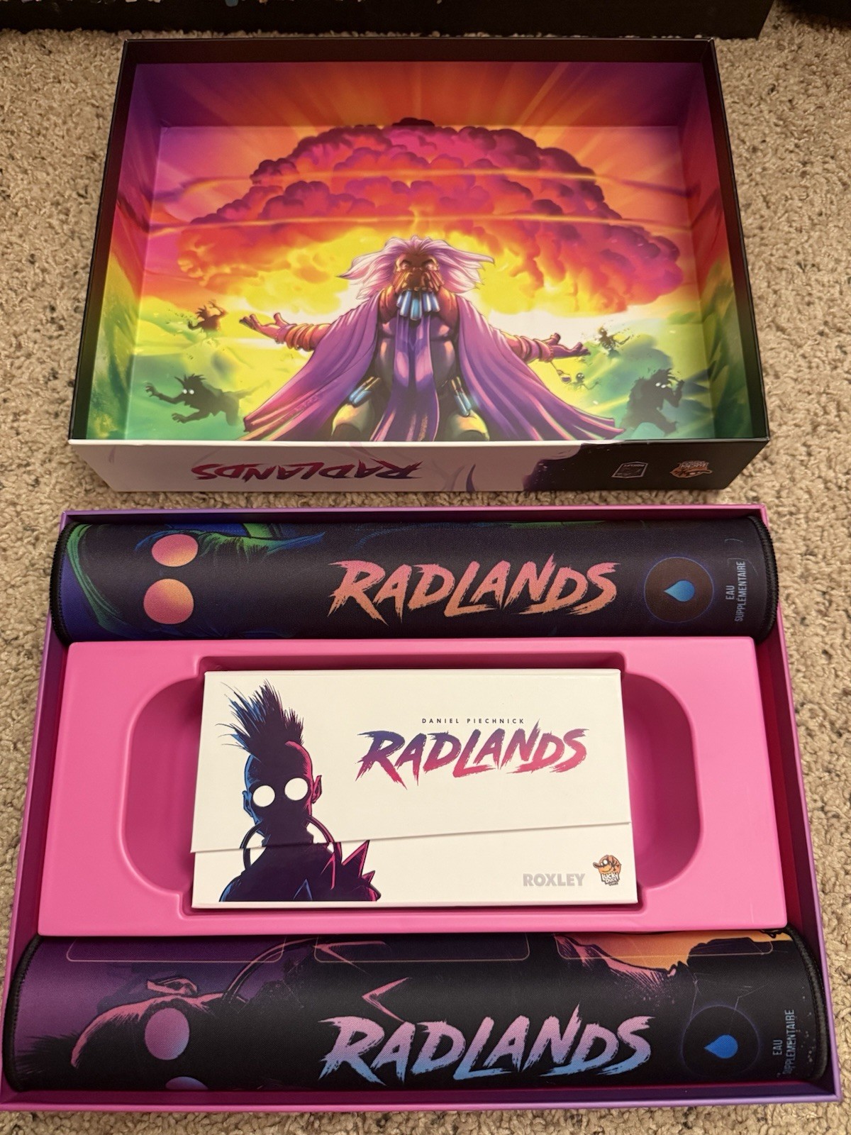 Radlands Super Deluxe Edition – French – Near Mint – Board Game – Collectible