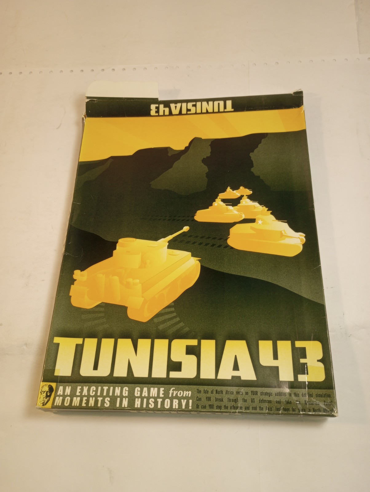Tunisia 43 Moments in History Game Complete Unpunched