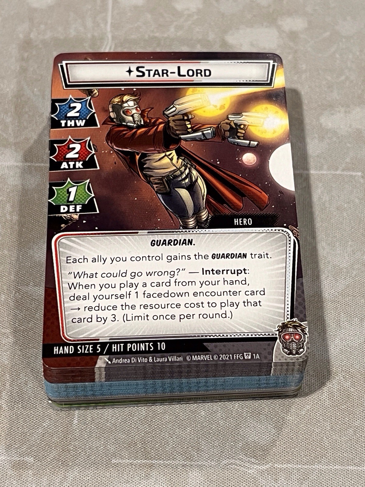 Marvel Champions LCG – Complete Wave 3 Star-Lord, Gamora, Drax, Venom (see desc)