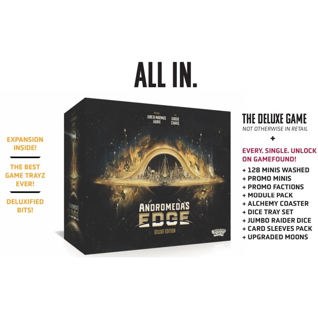 Andromeda’s Edge Deluxe All In Gamefound Exclusive Edition + Washed Minis