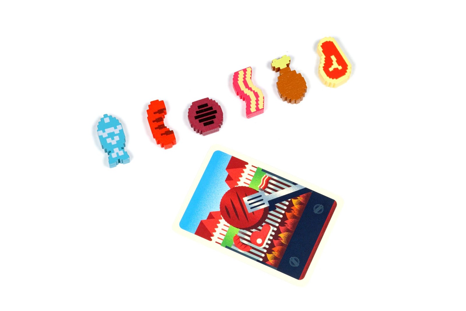 Barbecubes By Alley Cat Games For Ages 6 And Up 2 To 6 Players Fast-Paced Bbq