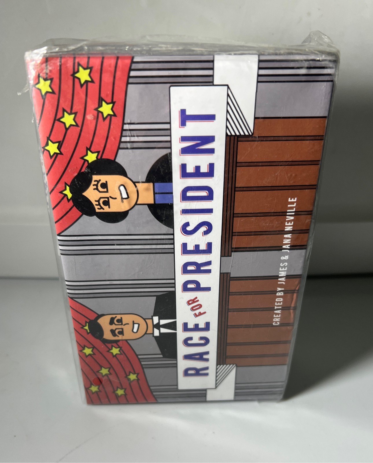 Race for President Board Game Educational Political Trivia James & Jana Neville
