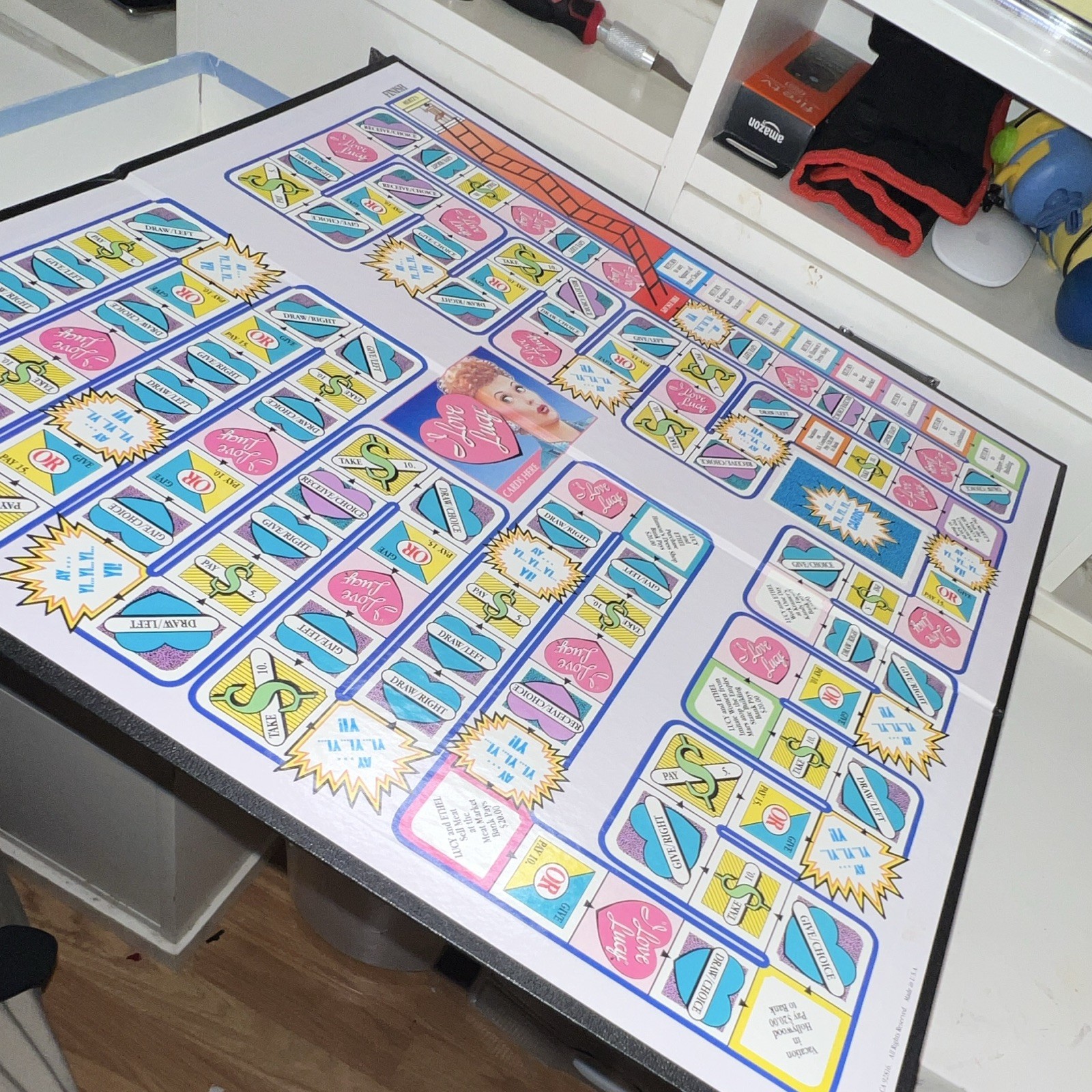 Talicor I Love Lucy Board Game 1997 Complete 2-4 Players Ages 8+