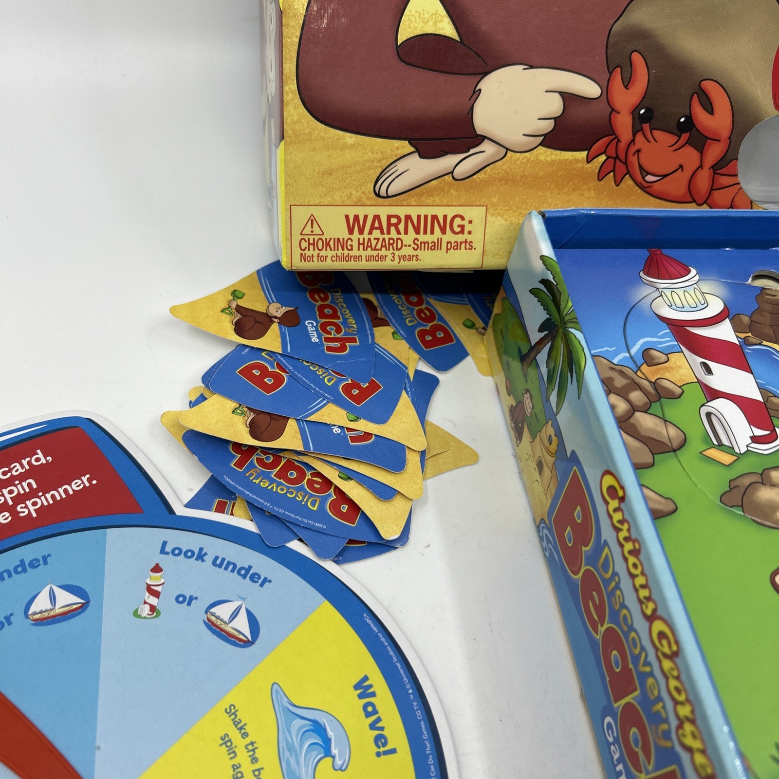 Curious George Discovery Beach Game by I Can Do That Games 99% Complete