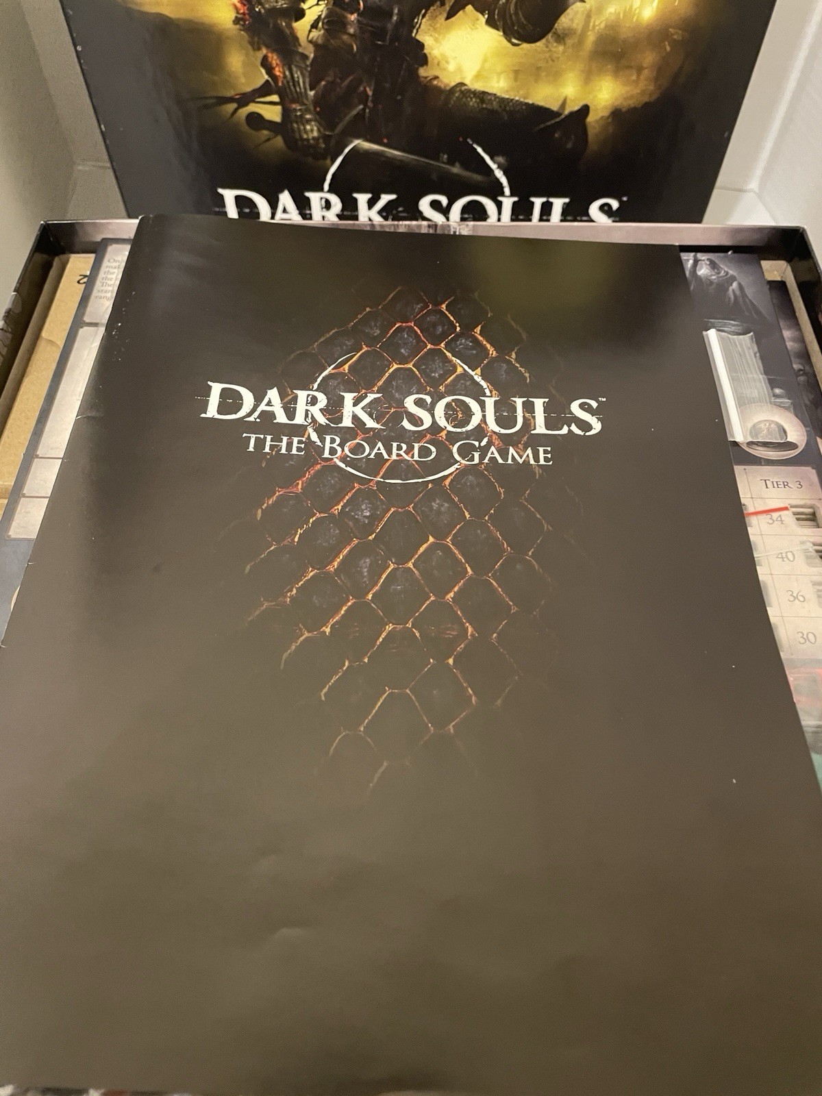 STEAMFORGED GAMES DARK SOULS THE BOARD GAME CORE SET COMPLETED EXCELLENT USED