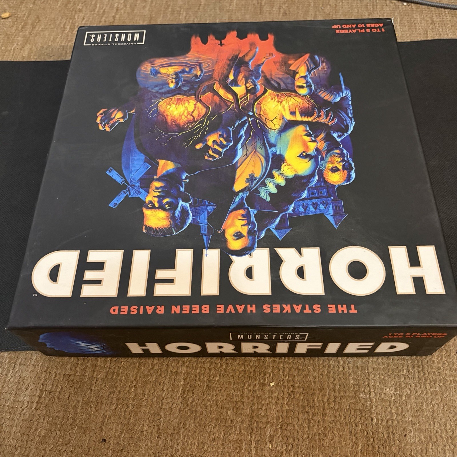 Horrified: Universal Studios Monsters Board Game – Box Tear See Photos