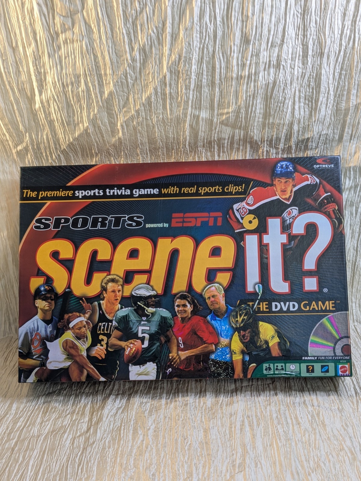 Complete SCENE IT? SPORTS Powered by ESPN The DVD Game Sports Trivia NFL NHL NBA