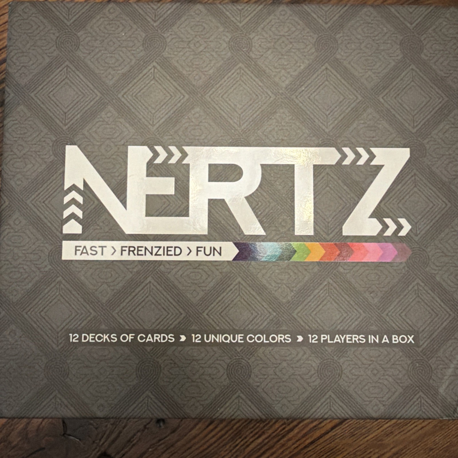 Nertz – 12 player edition – 7 sealed decks, 5 gently used decks – 100% complete