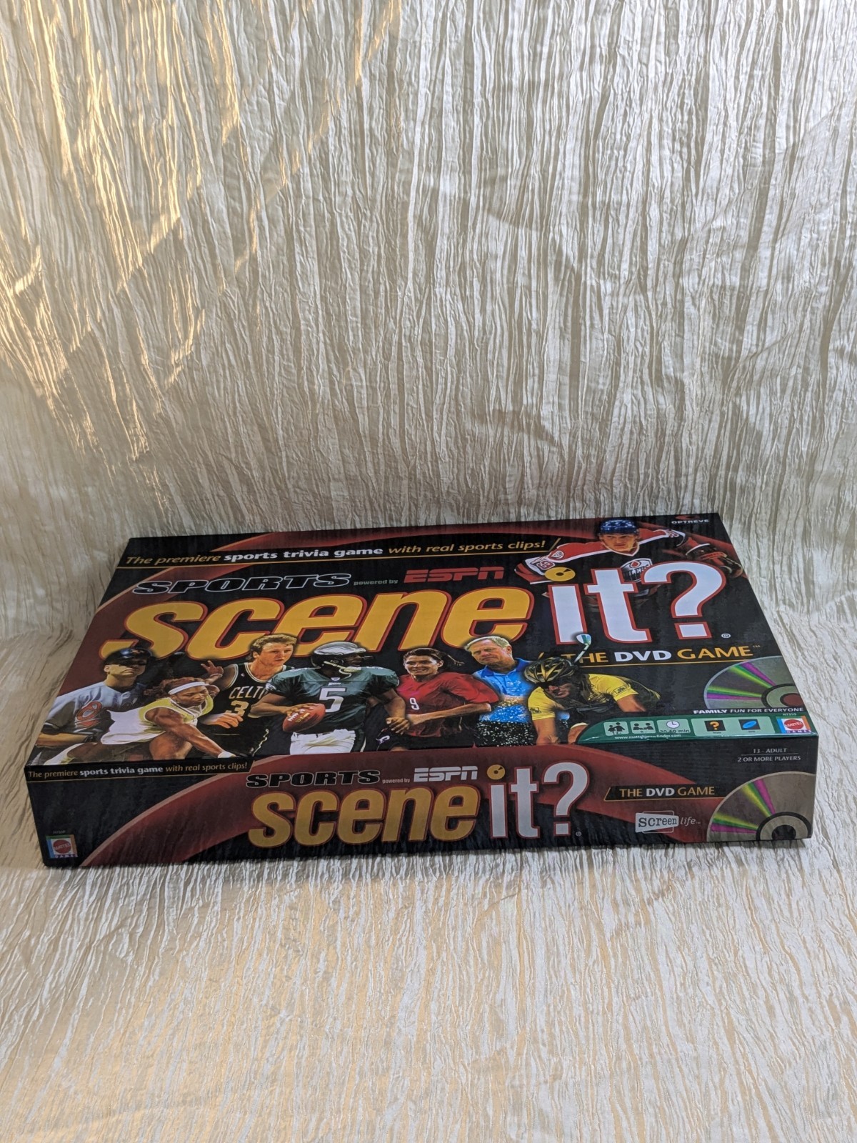 Complete SCENE IT? SPORTS Powered by ESPN The DVD Game Sports Trivia NFL NHL NBA