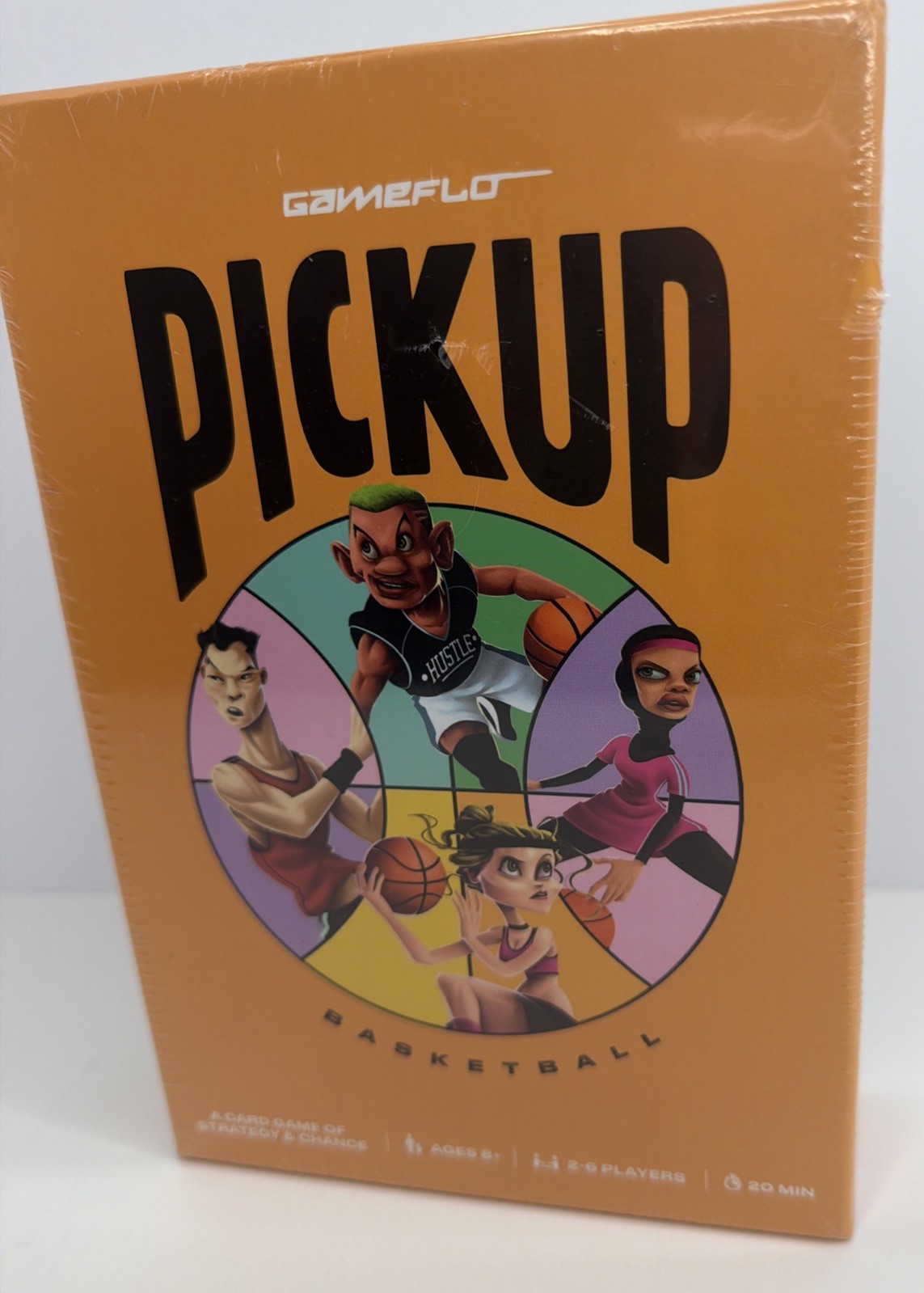 Gameflo Pickup Basketball Card Game Of Strategy Ages 8+ /2-6 Players New/Sealed