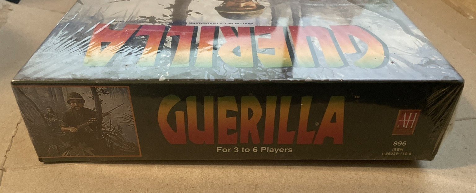 Guerilla | #896 | 1994 | Avalon Hill {NEW_SEALED_SHRINK}