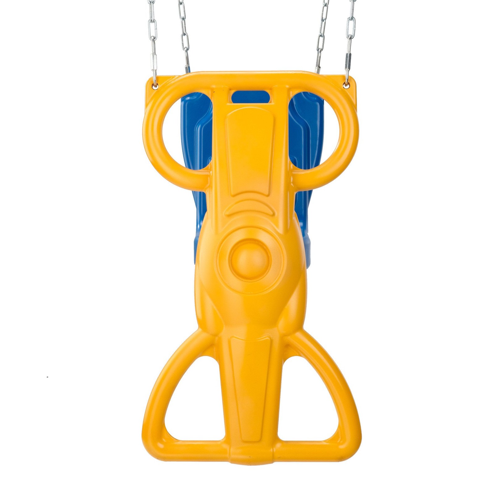 Glider Swing Wind Rider 72 H x 14 W 25 L Yellow Blue WS 4693 Swing-N-Slide