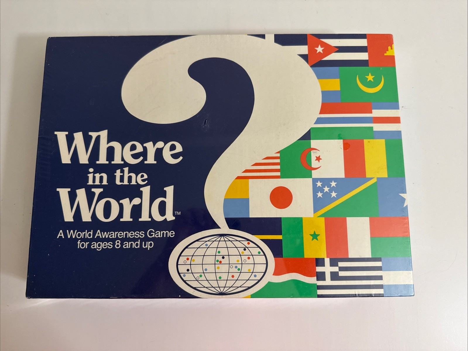 Where In The World Board Game (Vintage – 1986 Aristoplay) BRAND NEW