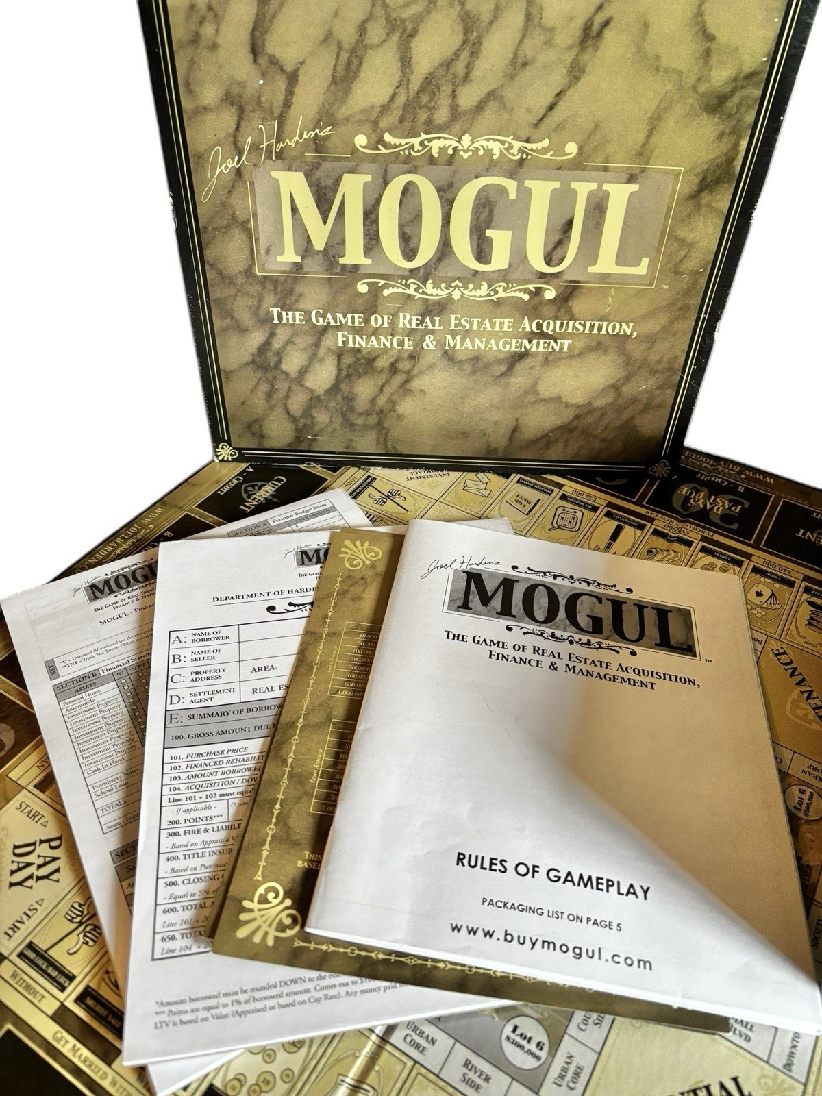 Jack Houston’s MOGUL Board Game Real Estate Acquisition Finance Management