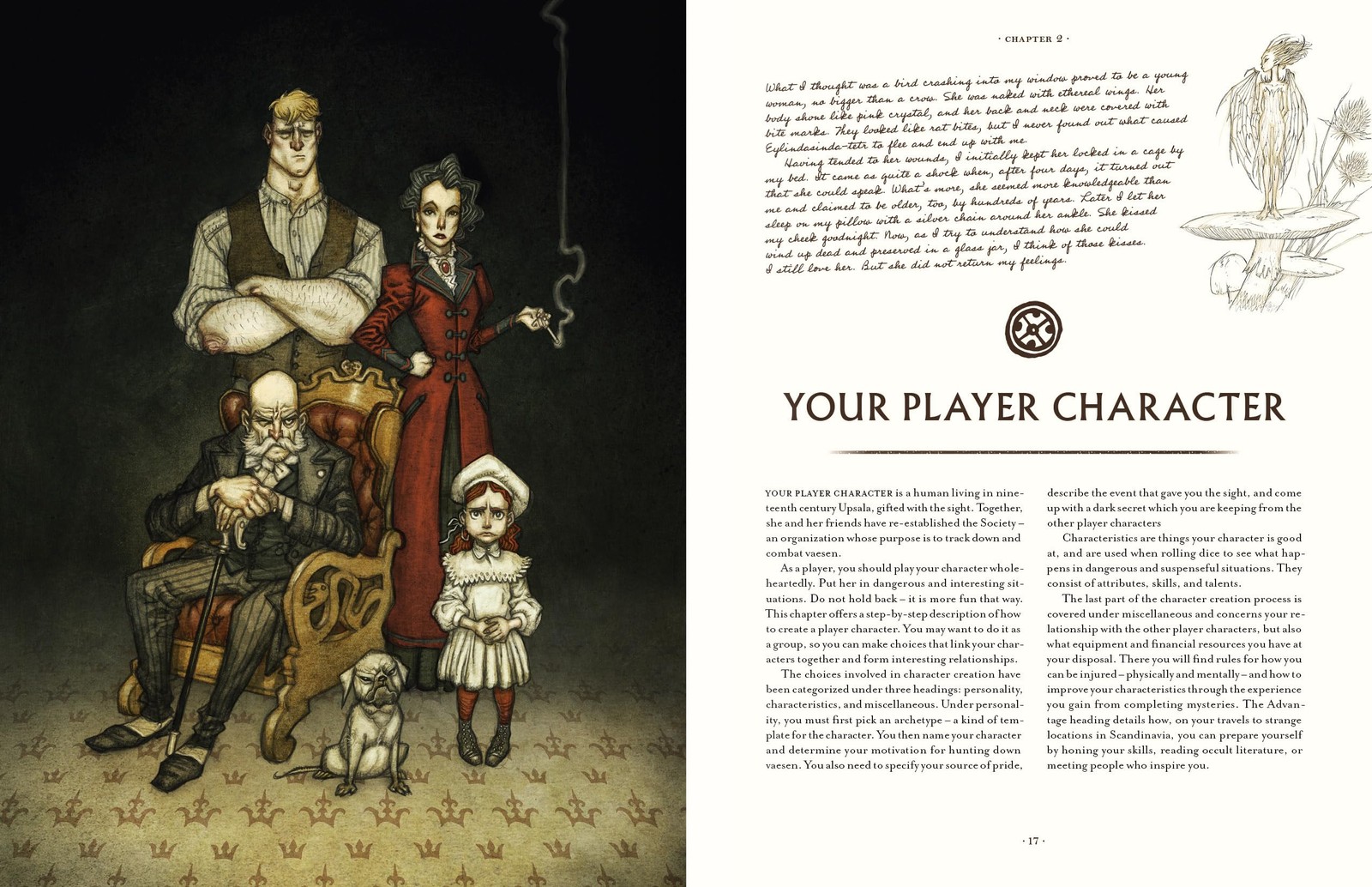 Publishing Vaesen Roleplaying Game Core Rulebook, Gothic Nordic Horror RPG Ha…