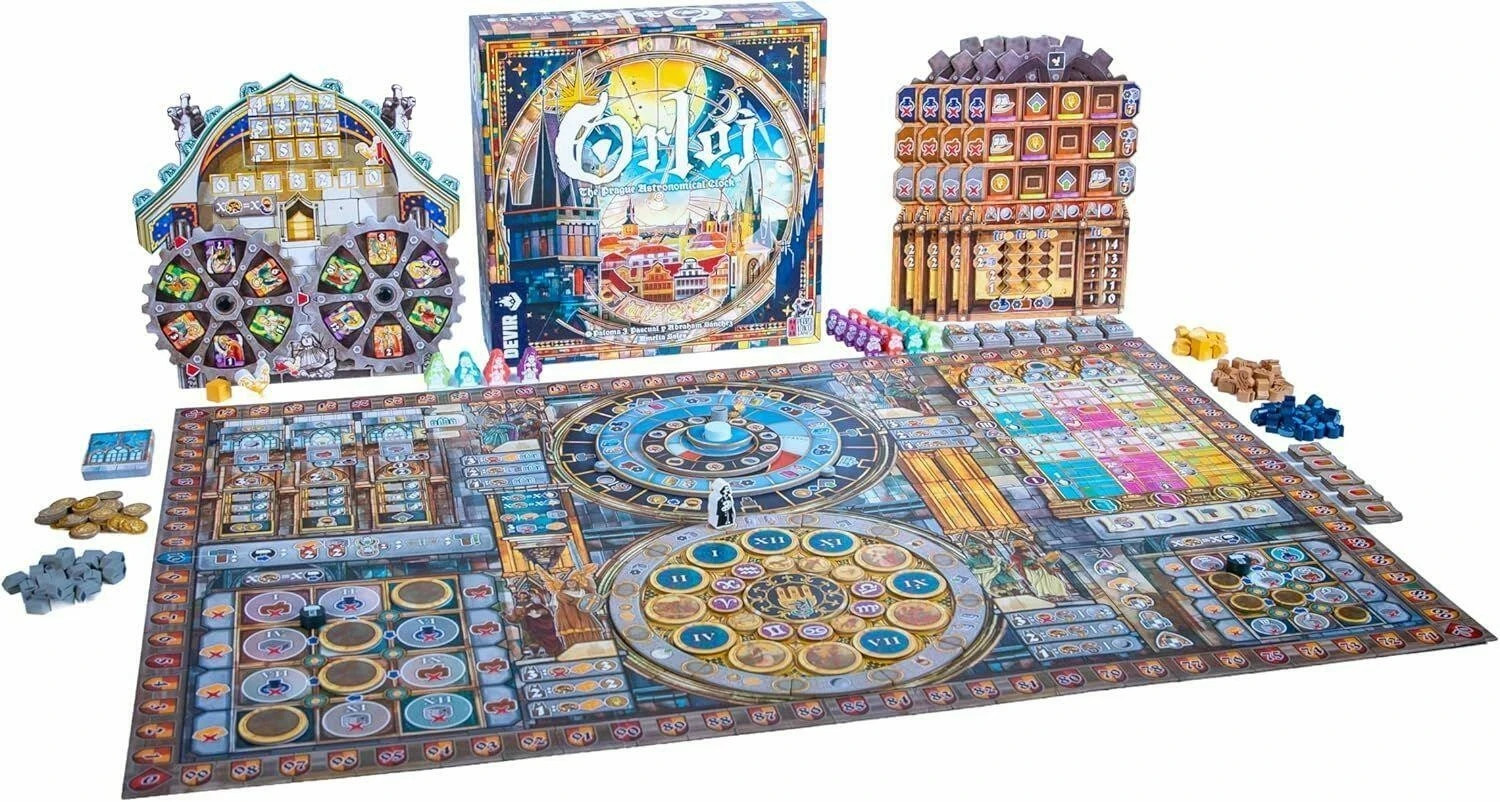 Orloj The Prague Astronomical Clock Board Game NEW in Shrink